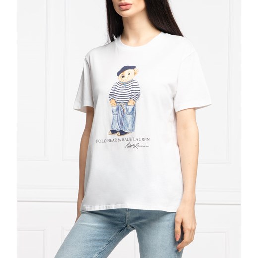 POLO RALPH LAUREN T-shirt | Regular Fit Polo Ralph Lauren XS okazyjna cena Gomez Fashion Store