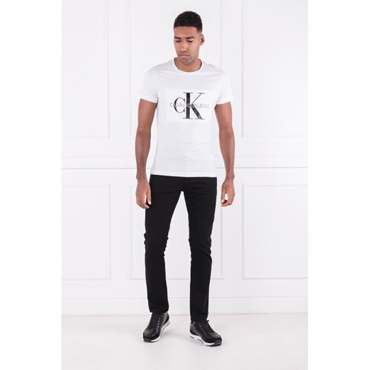 T-shirt męski Calvin Klein z krótkim rękawem młodzieżowy 