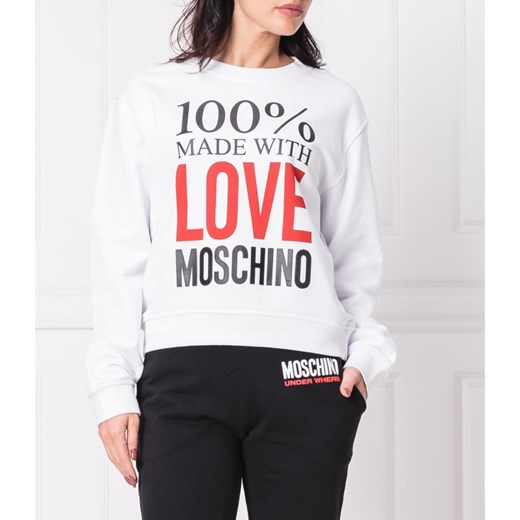 Love Moschino Bluza | Regular Fit Love Moschino 36 wyprzedaż Gomez Fashion Store