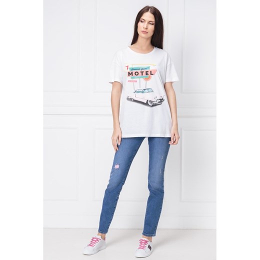 Trussardi Jeans T-shirt | Boyfriend fit Trussardi Jeans XS Gomez Fashion Store wyprzedaż