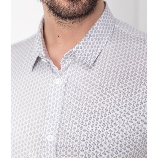 Koszula męska Armani Exchange w abstrakcyjnym wzorze 