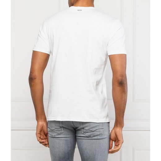T-shirt męski BOSS HUGO z nadrukami z krótkimi rękawami 