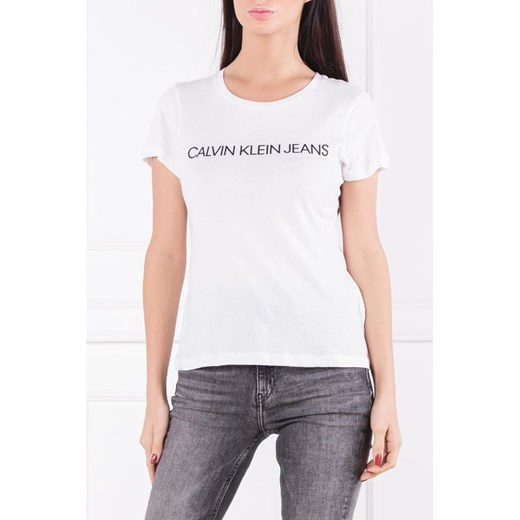 CALVIN KLEIN JEANS T-shirt CORE INSTITUTIONAL | Regular Fit M okazyjna cena Gomez Fashion Store
