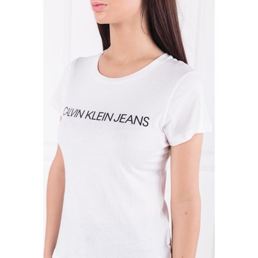 CALVIN KLEIN JEANS T-shirt CORE INSTITUTIONAL | Regular Fit M wyprzedaż Gomez Fashion Store