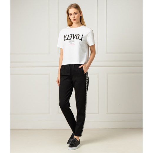 GUESS JEANS T-shirt SELFIE | Regular Fit M wyprzedaż Gomez Fashion Store