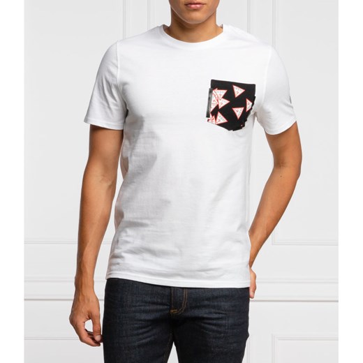 GUESS JEANS T-shirt MULTITUDE | Slim Fit M wyprzedaż Gomez Fashion Store