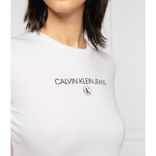 CALVIN KLEIN JEANS T-shirt | Slim Fit M wyprzedaż Gomez Fashion Store