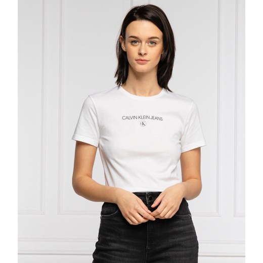 CALVIN KLEIN JEANS T-shirt | Slim Fit S okazyjna cena Gomez Fashion Store