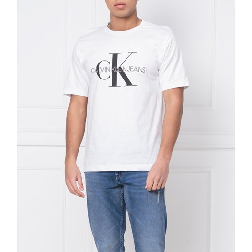CALVIN KLEIN JEANS T-shirt MONOGRAM EMBRO | Regular Fit L Gomez Fashion Store okazja