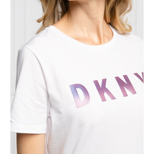 DKNY T-shirt OMBRE LOGO | Regular Fit L Gomez Fashion Store wyprzedaż