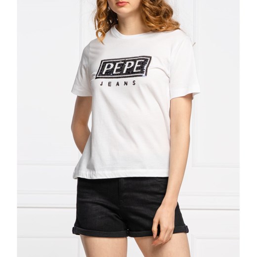 Pepe Jeans London T-shirt CHARIS | Regular Fit XS Gomez Fashion Store okazyjna cena