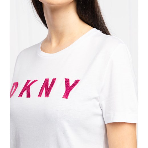 DKNY T-shirt | Regular Fit XS promocja Gomez Fashion Store