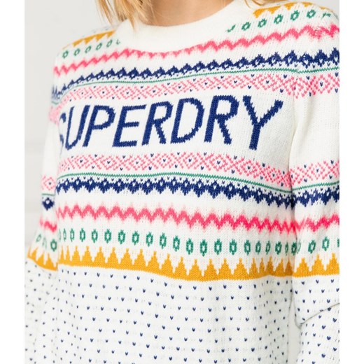 Superdry Sweter OSLO FAIRISLE | Regular Fit Superdry XS Gomez Fashion Store okazja