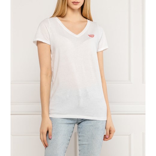 Tommy Jeans T-shirt | Regular Fit Tommy Jeans XS wyprzedaż Gomez Fashion Store