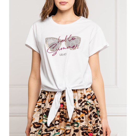 Liu Jo T-shirt | Regular Fit Liu Jo M Gomez Fashion Store promocyjna cena