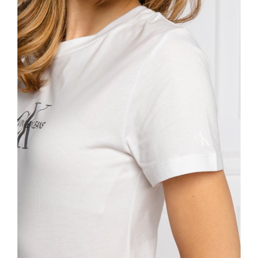 CALVIN KLEIN JEANS T-shirt MONOGRAM | Regular Fit M okazyjna cena Gomez Fashion Store