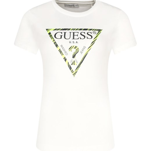 GUESS JEANS T-shirt AMBRA | Slim Fit M okazja Gomez Fashion Store