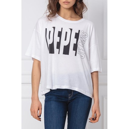 Pepe Jeans London T-shirt GABRIELLE | Loose fit L okazyjna cena Gomez Fashion Store