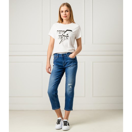 Pepe Jeans London T-shirt CLOVER | Regular Fit XS promocyjna cena Gomez Fashion Store