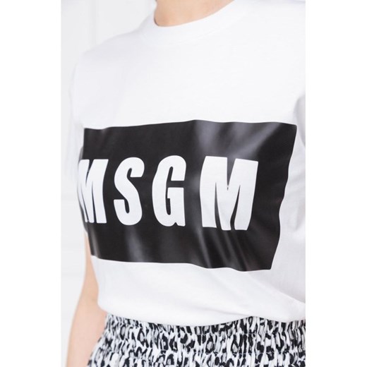 MSGM T-shirt | Regular Fit M Gomez Fashion Store wyprzedaż