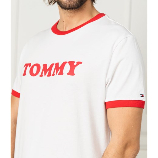 Tommy Hilfiger T-shirt LOGO | Slim Fit Tommy Hilfiger L okazja Gomez Fashion Store
