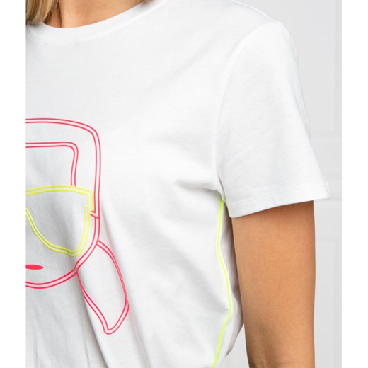Karl Lagerfeld T-shirt Ikonik Karl | Regular Fit Karl Lagerfeld L okazja Gomez Fashion Store