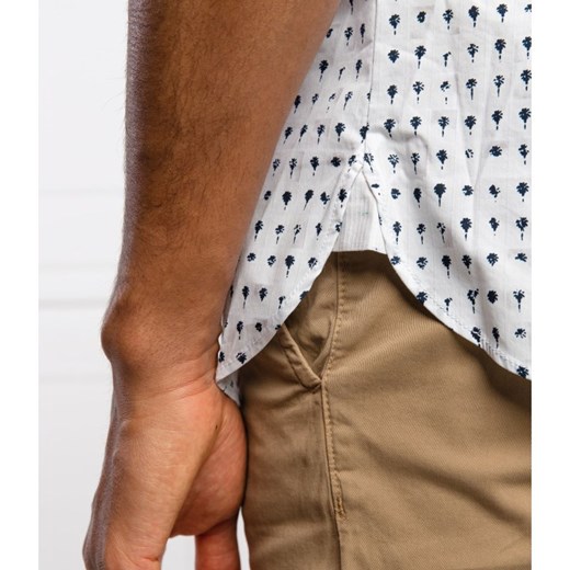 Koszula męska BOSS HUGO w abstrakcyjnym wzorze z krótkim rękawem 