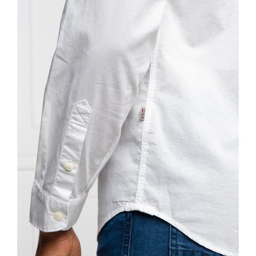Napapijri Koszula GRIANTE | Regular Fit | z dodatkiem lnu Napapijri XL Gomez Fashion Store wyprzedaż