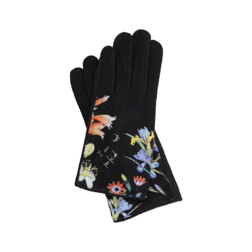 Desigual Rękawiczki FLOWERISH Desigual Uniwersalny wyprzedaż Gomez Fashion Store
