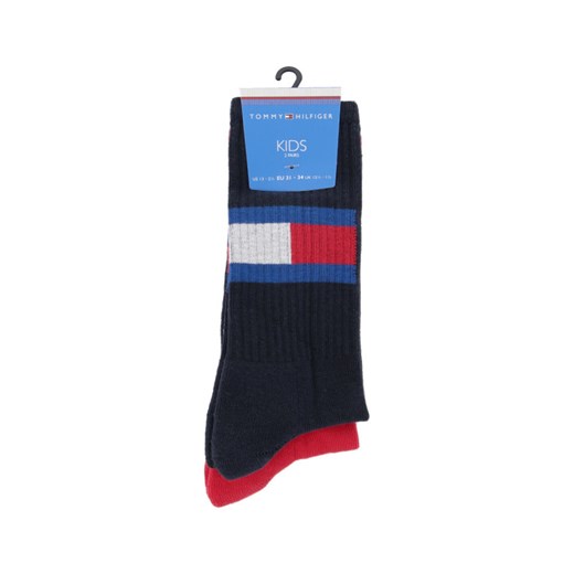 Tommy Hilfiger Skarpety 2-pack FLAG Tommy Hilfiger 31/34 okazyjna cena Gomez Fashion Store