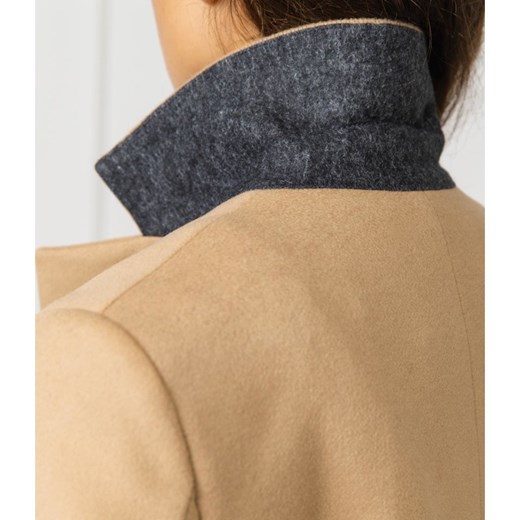 HUGO Wełniany płaszcz Morgene | z dodatkiem kaszmiru 34 okazyjna cena Gomez Fashion Store