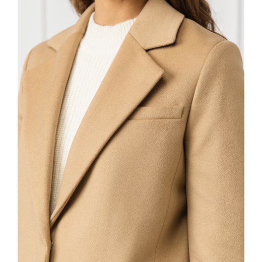 HUGO Wełniany płaszcz Morgene | z dodatkiem kaszmiru 34 Gomez Fashion Store promocja