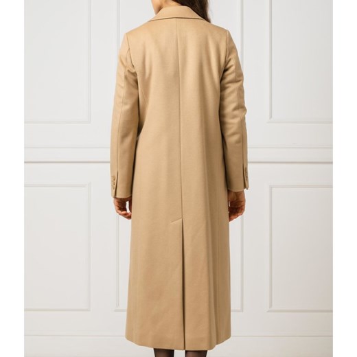 HUGO Wełniany płaszcz Morgene | z dodatkiem kaszmiru 34 promocyjna cena Gomez Fashion Store