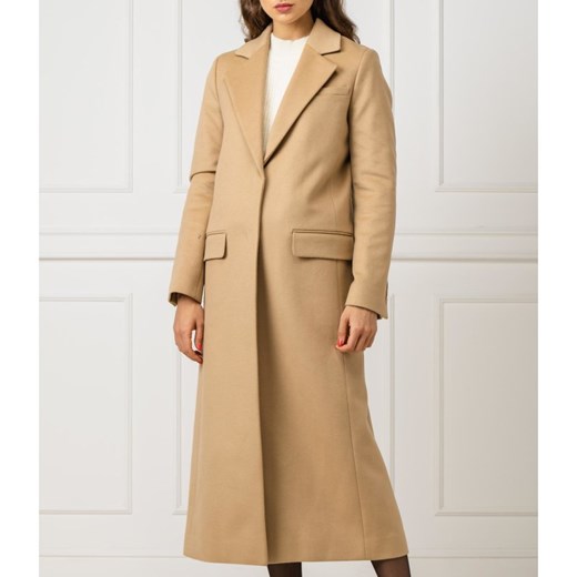 HUGO Wełniany płaszcz Morgene | z dodatkiem kaszmiru 34 wyprzedaż Gomez Fashion Store