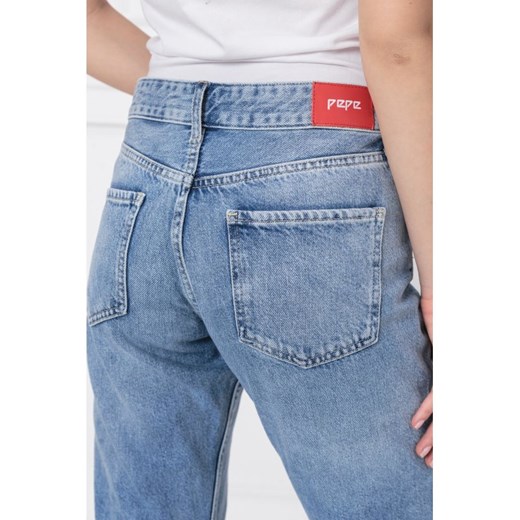 Pepe Jeans London Jeansy MABLE | Straight fit | mid waist 29/30 Gomez Fashion Store promocyjna cena