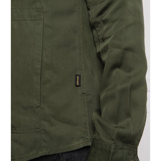 Superdry Koszula MILITARY | Regular Fit Superdry XS okazja Gomez Fashion Store