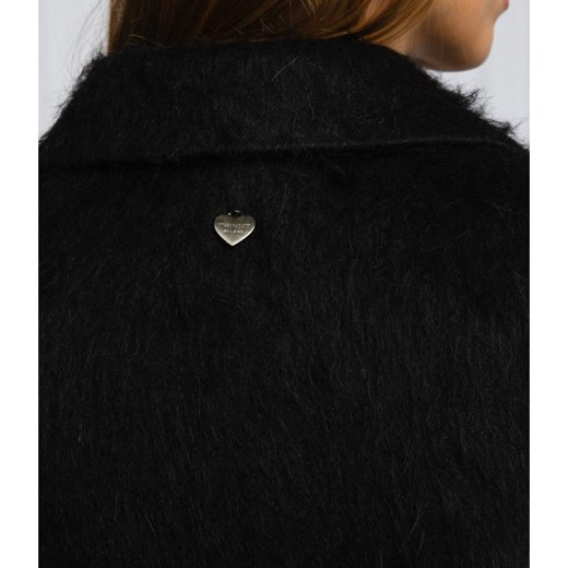 Twin-Set Wełniany płaszcz 36 okazyjna cena Gomez Fashion Store