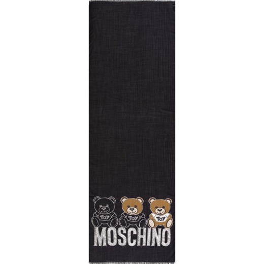 Moschino Wełniany szal Moschino Uniwersalny Gomez Fashion Store okazja