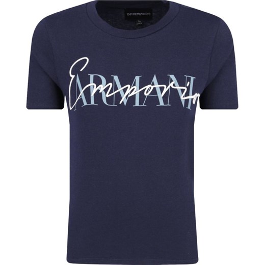 Emporio Armani T-shirt | Regular Fit Emporio Armani 166 promocja Gomez Fashion Store