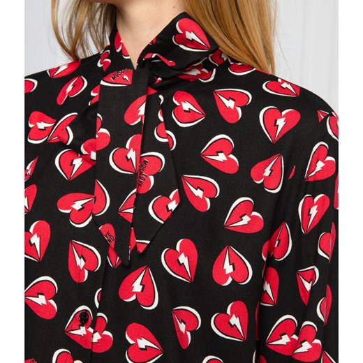 Love Moschino Koszula | Regular Fit Love Moschino 34 wyprzedaż Gomez Fashion Store