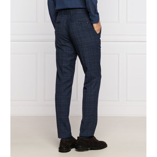 Tommy Tailored Spodnie FLEX | Slim Fit | z dodatkiem wełny Tommy Tailored 54 promocyjna cena Gomez Fashion Store