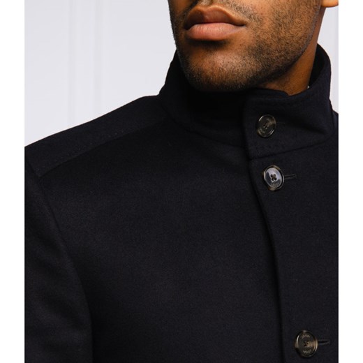 Joop! Collection Wełniany płaszcz Maron | z dodatkiem kaszmiru 46 promocja Gomez Fashion Store