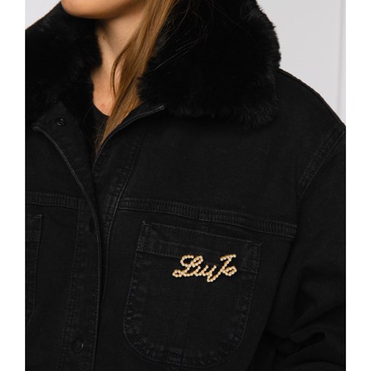 Liu Jo Kurtka | Regular Fit | denim Liu Jo XS okazja Gomez Fashion Store