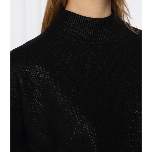 Boss Sweter C_Febonee | Regular Fit | z dodatkiem jedwabiu XS Gomez Fashion Store
