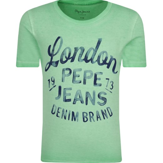 Pepe Jeans London T-shirt ADAN | Regular Fit 140 okazja Gomez Fashion Store