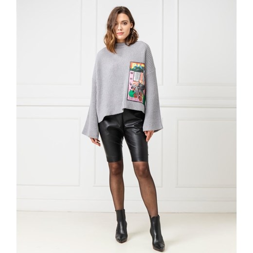Pinko Wełniany sweter FARSI | Loose fit Pinko XS promocja Gomez Fashion Store