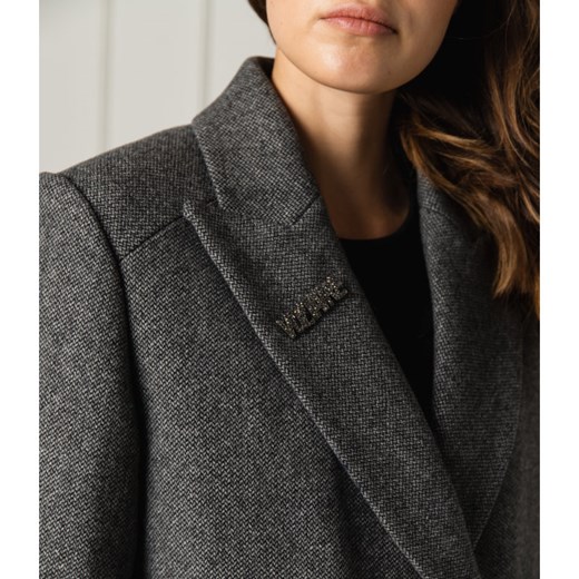 Zadig&Voltaire Wełniany płaszcz z szelkami MARCOV CHINE Zadig&voltaire S okazyjna cena Gomez Fashion Store