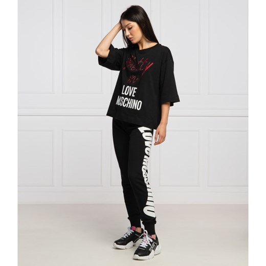 Love Moschino Spodnie dresowe | Regular Fit Love Moschino 36 Gomez Fashion Store okazja