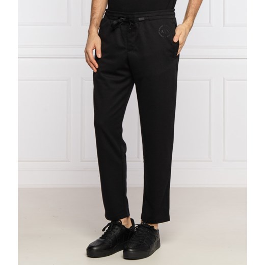 Armani Exchange Spodnie dresowe | Straight fit Armani Exchange XL wyprzedaż Gomez Fashion Store