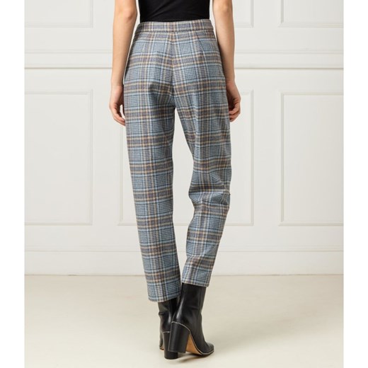 MAX&Co. Wełniane spodnie DIVISO | Regular Fit 34 okazyjna cena Gomez Fashion Store